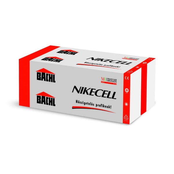 A BACHL Nikecell EPS 80H homlokzati hőszigetelő lemez éppen ezért számít klasszikus választásnak a hazai építkezéseken és felújításokon. Fehér színű expandált polisztirolból, vagyis EPS-ből készül, jól ismert technológiára épül, könnyen beépíthető, és megfelelő rendszerben alkalmazva hatékonyan csökkenti a falakon át távozó hő mennyiségét.